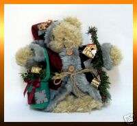 Father Christmas SANTA CLAUS w/ Bag of Toys 13 Plush Bear World 