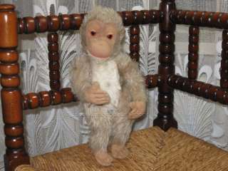 Old Antique Hermann Teddy Germany Mohair MONKEY Jointed  