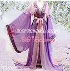 Tang Kimono Purple Dress Cosplay Custom Made HanFu