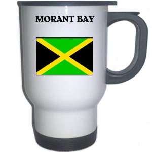  Jamaica   MORANT BAY White Stainless Steel Mug 