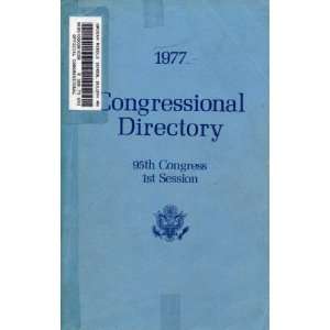   Congressional Directory 95th Congress, 1st Session U.S. Federal