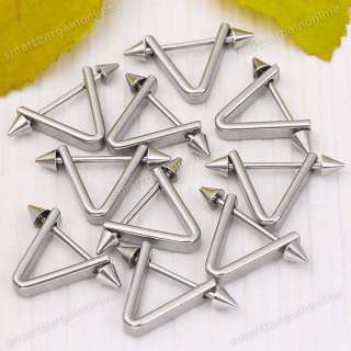 Quantity for this listing 10pcs(this is a one side ear stud) Size 