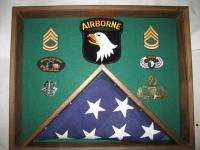 Military Honors, Flag/Photo Display Case, #10805  