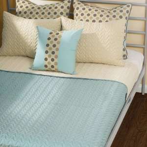  Rizzy Home BT 806 Wave Quilted Reversible Cap Bedding Set 