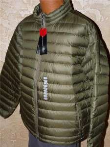   WEATHERPROOF PACKABLE Feather Weight DOWN PUFFER JACKET VARIETY COLORS