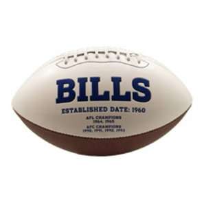   Buffalo Bills Signature Series Football:  Sports & Outdoors