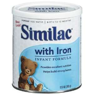  Similac With Iron / 12.9 oz can / case of 6 Health 