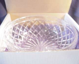 Waterford Crystal 10 Inch Salad Bowl with Original Box Ireland  