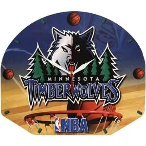   Minnesota Timberwolves High Definition Plaque Clock