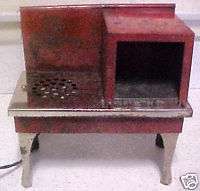 Vintage Metalware ELECTRIC TOY STOVE Working Condition  