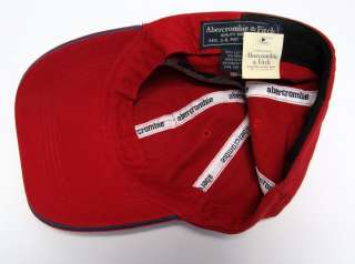 NEW ABERCROMBIE FITCH MENS BALL CAP HAT NEW WITH TAG  