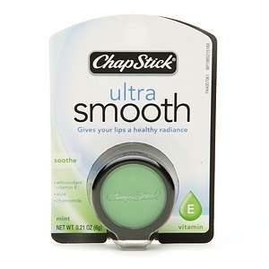  ChapStick Ultra Smooth, Soothe with Vitamin E, Mint 0.21 
