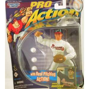 Starting Lineup   Pro Action Baseball   Greg Maddux   Atlanta Braves 