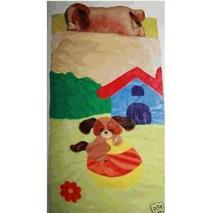  Childrens Slumber Bag with PUPPY Stuffed Animal: Toys 