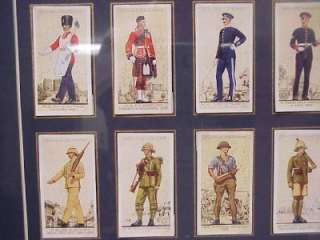   PLAYERS TERRITORIAL ARMY UNIFORMS CIGARETTE CARDS 1939 SET 50  