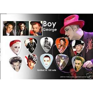  Boy George Guitar Pick Display Limited To 100 Electronics