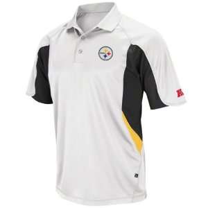   Steelers Field Classic IV White Performance Polo