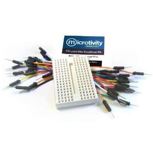   170 point Mini Breadboard for Arduino w/ Jumper Wires