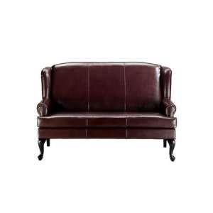  Leather Wing Sofa