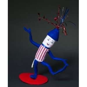   Doll 4th of July Patriotic Firecracker Elf 9 