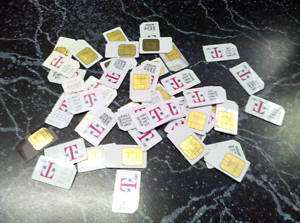 Used T MOBILE SIM CARD TO BOOT TMO OR UNLOCK GSM phone  