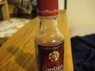 The Christian Brothers Brandy 50ml. Miniature Plastic Bottle  