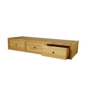  King Chest Bed (Pine) Furniture & Decor