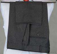   RALPH LAUREN POLO Made in Italy Super 100s Wool Gray 36R 36 Suit eu46R