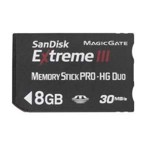   MemoryStick Pro Duo   8GB   30MB/Sec   Sold As Each