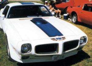1970   72 Pontiac Trans Am Blue Decal Kit Complete  