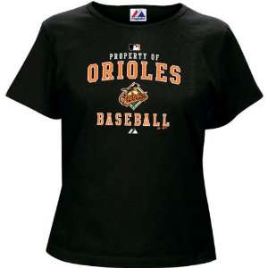  Baltimore Orioles Womens Ac Property Of T Shirt By 