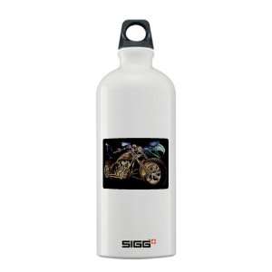  Sigg Water Bottle 0.6L Eagle Lightning and Cycle 