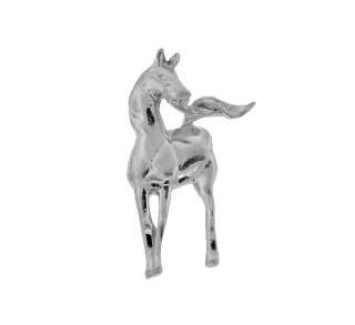 New .925 Sterling Silver Horse Pendant Charm FREE Chain  
