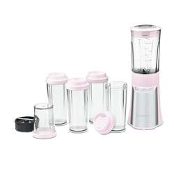   piece Compact Portable Blending/Chopping System, Pink  