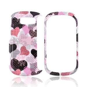    PINK RED HEARTS WHITE Hard Case For LG Octane VN530: Electronics