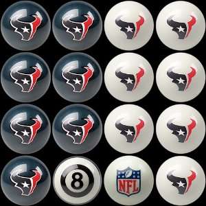   Houston Texans Complete Billiard Ball Set by Imperial: Sports