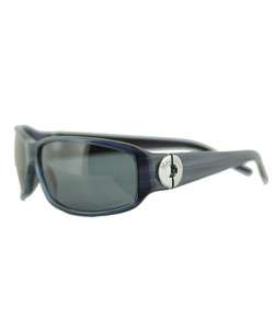 Max Mara Plastic Rectangular Blue Lens Sunglasses  Overstock