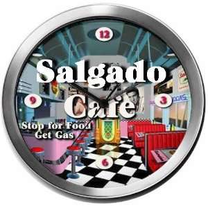 SALGADO 14 Inch Cafe Metal Clock Quartz Movement  Kitchen 
