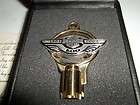 Very Rare Harley Davidson 100th Anniversary Gold Key /T/