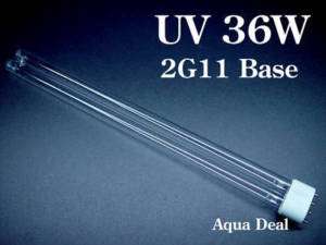 4x 36W Compact UV Sterilizer Bulbs Lamp Pond Reef 2G11  