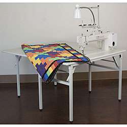 Queen Quilter 18 Sit Down Long Arm Quilting Machine w/Foldable Table 