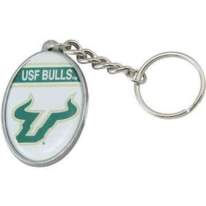  NCAA South Florida Bulls Oval Keychain: Home & Kitchen