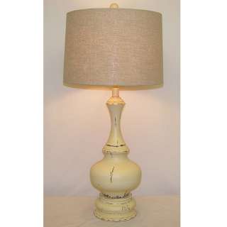 Cream Classic Pawn Wooden Table Lamp  Overstock