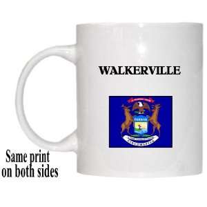    US State Flag   WALKERVILLE, Michigan (MI) Mug 