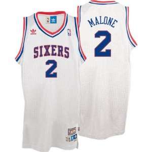 Moses Malone Philadelphia 76ers Adidas Throwback Jersey  