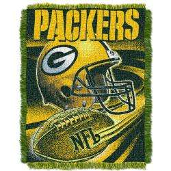 Northwest Green Bay Packers Spiral Woven Jacquard Throw   