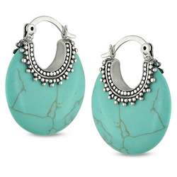 Sterling Silver Turquoise Earrings  