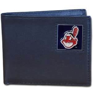    Cleveland Indians Bifold Wallet in a Window Box