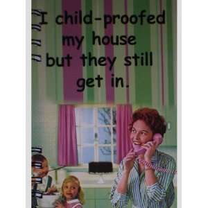  Ephemera Child Proofed House Spiral Hardcover Journal w 