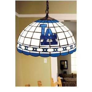 Team Logo Hanging Lamp 16hx16l La Dodgers